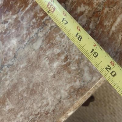 Antique Eastlake Marble Top Table