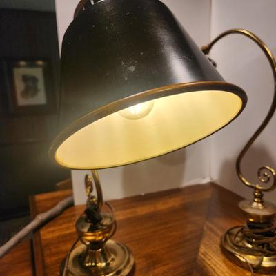 Pair of Gooseneck Table Lamps