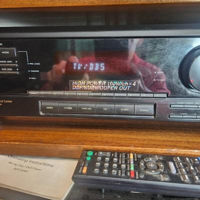 Sony Audio Video Control Center FM Stero FM-AM Receiver STR-DE505 w Remote tested
