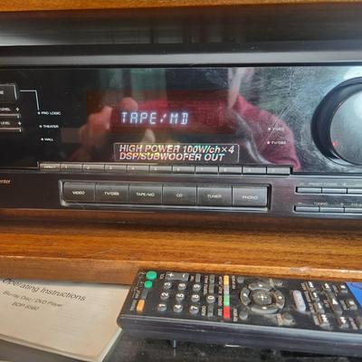 Sony Audio Video Control Center FM Stero FM-AM Receiver STR-DE505 w Remote tested