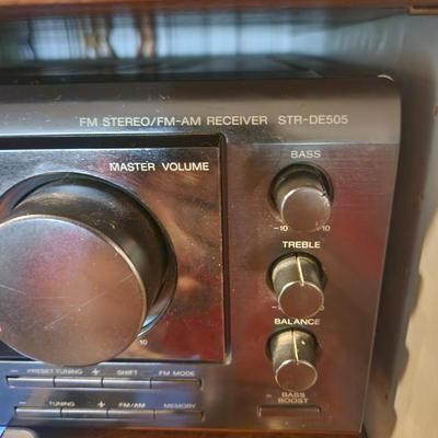 Sony Audio Video Control Center FM Stero FM-AM Receiver STR-DE505 w Remote tested