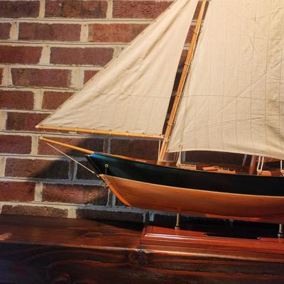America 1851 America's Cup Model Sail Boat