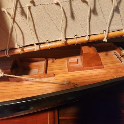 America 1851 America's Cup Model Sail Boat