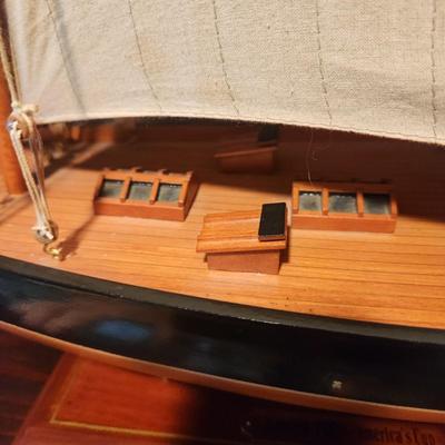 America 1851 America's Cup Model Sail Boat