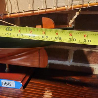 America 1851 America's Cup Model Sail Boat