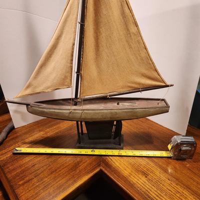 Scale Model Sail Boat