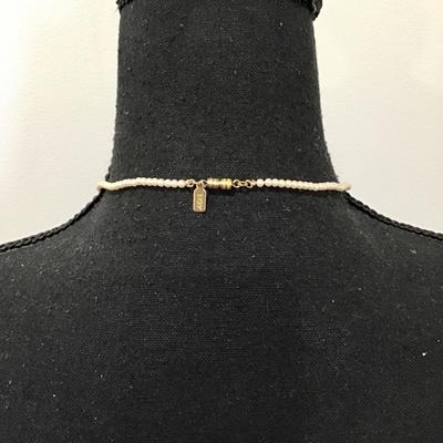 Vintage 1928 faux pearl, classic elegant necklace