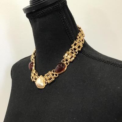 Vintage stunning 1980s Bijoux cascio High end, necklace