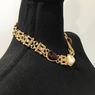 Vintage stunning 1980s Bijoux cascio High end, necklace