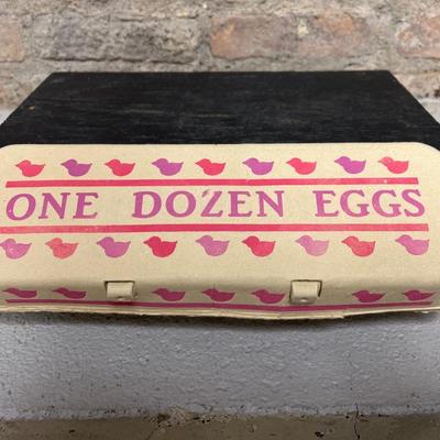 Sale Photo Thumbnail #115: Wooden painted eggs, Easter egg carriage decor, bunnies with fabric ears and two different sets of Easter egg ornaments
