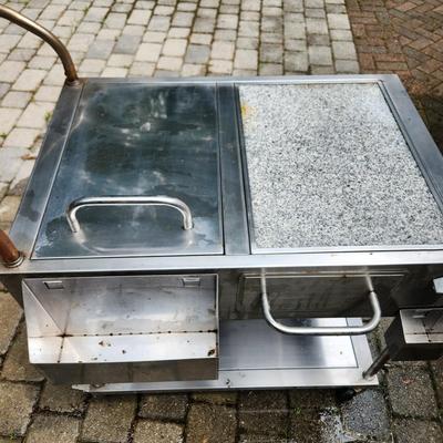 Outdoor Patio Serving Cart