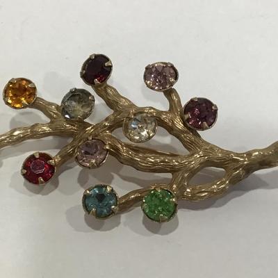 Van Dell Gold Filled Brooch Vintage