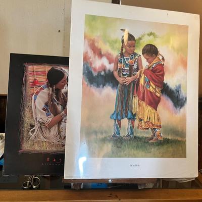 Lot 140 Native American Prints