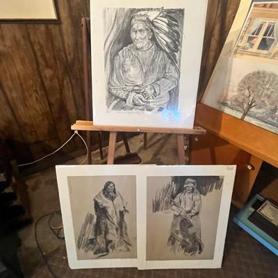 Lot 141 Native American B/W Prints