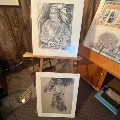Lot 141 Native American B/W Prints
