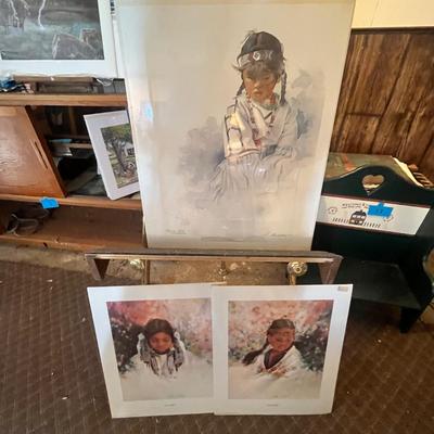 Lot 142 3 Native American Prints