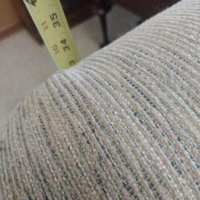 La-Z-Boy Double Cushion Wheat Colored Upholstered Couch