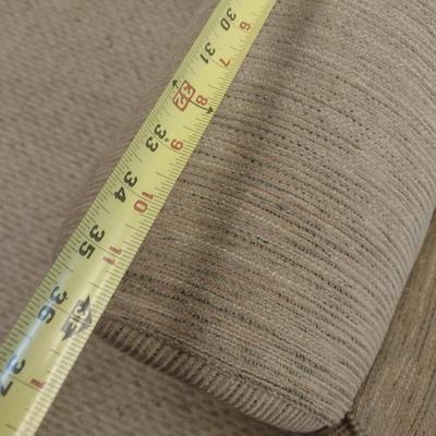La-Z-Boy Double Cushion Wheat Colored Upholstered Couch