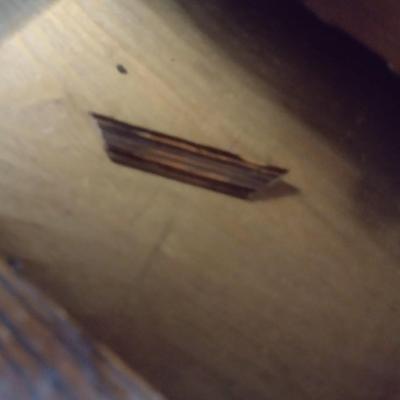Vintage Walnut Partner's Desk
