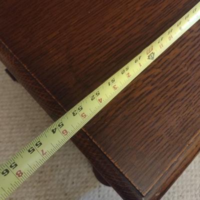 Vintage Walnut Partner's Desk