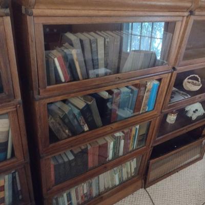 Antique Oak Globe-Wernicke Stack Barrister Cabinet Choice B (No Contents)