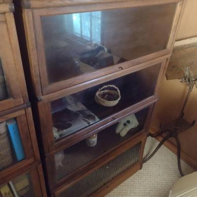 Antique Oak Globe-Wernicke Stack Barrister Cabinet Choice C (No Contents)