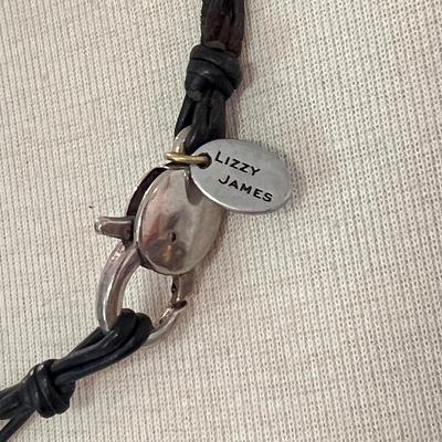 Designer Lizzy James Necklace Converts to Bracelet