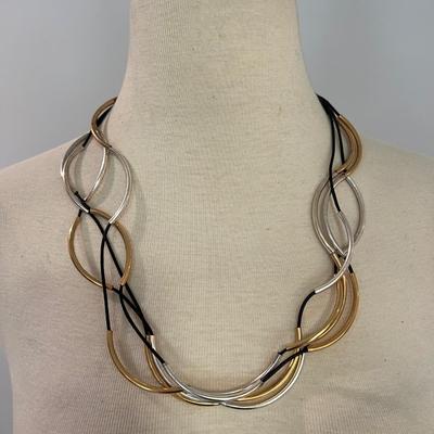 Designer Lizzy James Necklace Converts to Bracelet