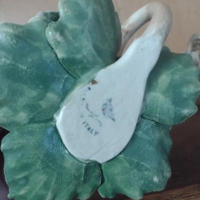 Assortment of Capodimonte Style Home Decor