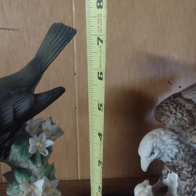 Collection of Porcelain Wild Bird Figurines