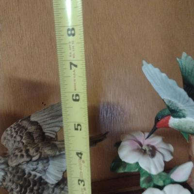 Collection of Porcelain Wild Bird Figurines
