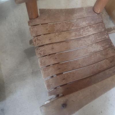 Vintage Child's Shaker Style Rocking Chair