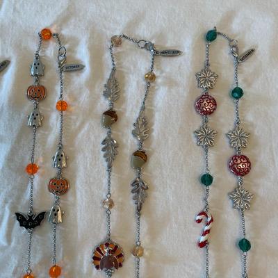 Seasonal and Themed Necklace Chains with Charms