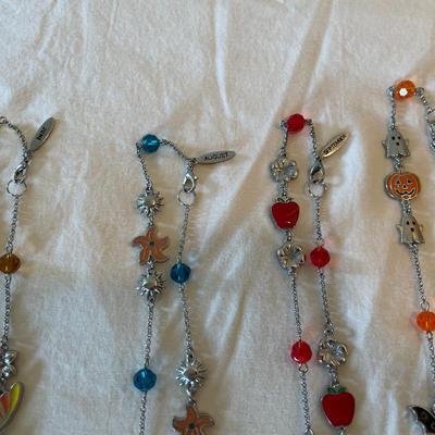 Seasonal and Themed Necklace Chains with Charms