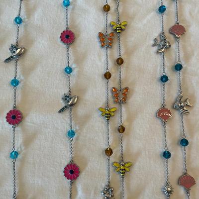 Seasonal and Themed Necklace Chains with Charms