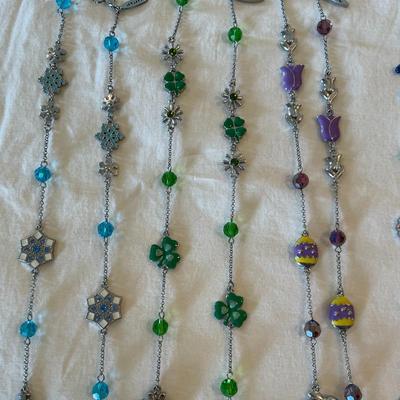 Seasonal and Themed Necklace Chains with Charms