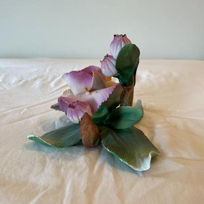 Capodimonte Handmade Floral Porcelain Sculpture by Carla Lavatore