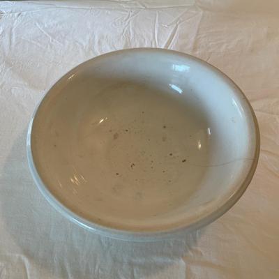 Vintage Ironstone Pitcher and Bowl Set with Pink Floral Design