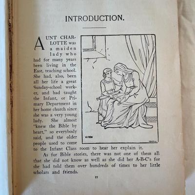 Child’s Bible Reader, 1896, Illustrated, W.E. Scull