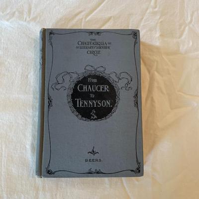 Chaucer to Tennyson by Henry A. Beers, Cambridge Literature Series