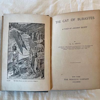 The Cat of Bubastes Hardcover Book by G.A. Henty