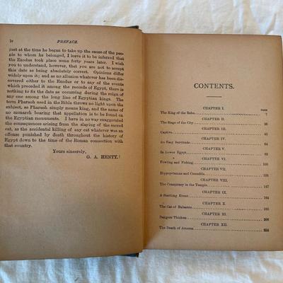 The Cat of Bubastes Hardcover Book by G.A. Henty