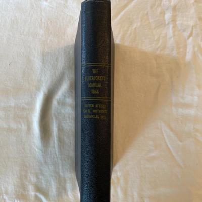 1944 Edition of ‘The Bluejackets’ Manual’ by U.S. Naval Institute