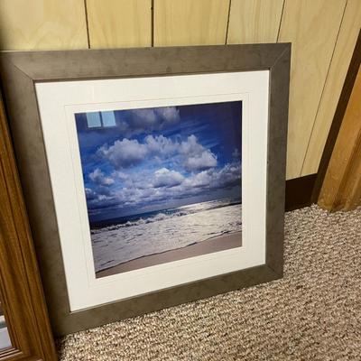 3 Framed Art Prints Featuring Scenic Landscapes