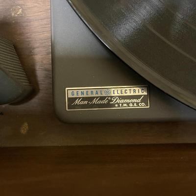 General Electric Solid State Stereo Cabinets with Record Player