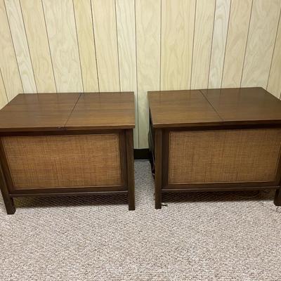 General Electric Solid State Stereo Cabinets with Record Player