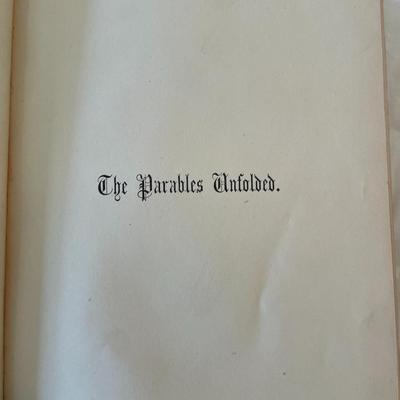 The Parables of the New Testament by Rev. William Bacon Stevens, 1871