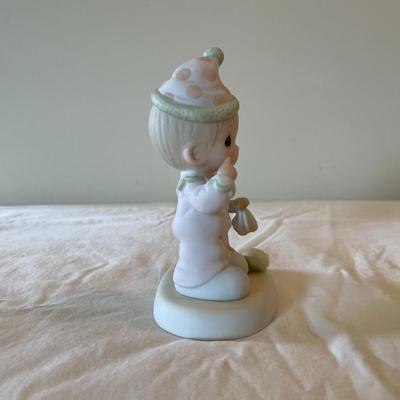 Precious Moments Figurine by Enesco Featuring Child and Toy Duck