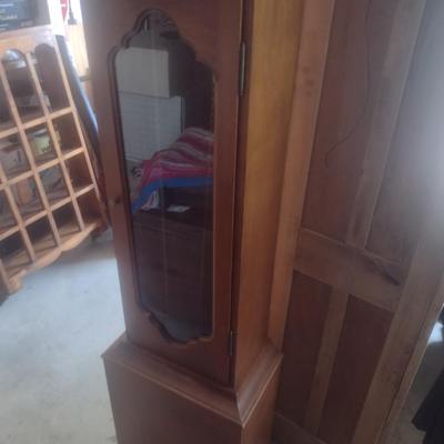 Seth Thomas Wood Case Grandfather Clock