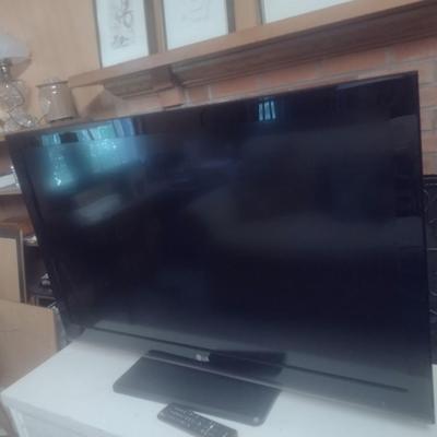LG 42" Flat Screen TV with Remote Control